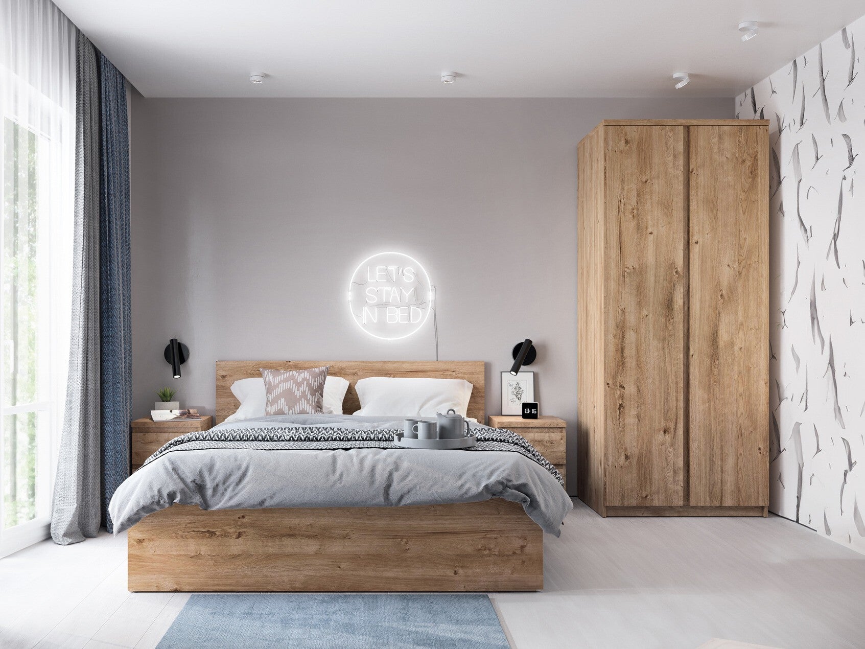 Soveværelses-sæt Merfere 124