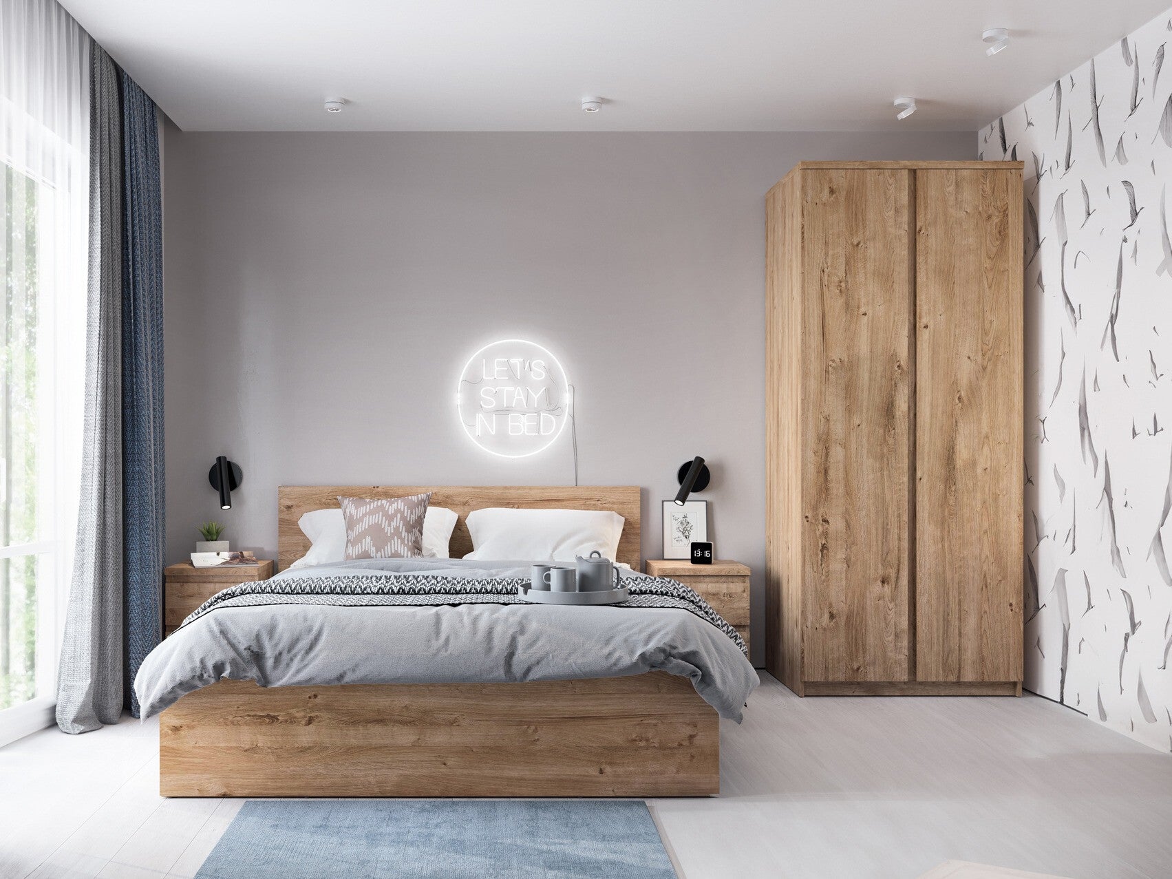 Soveværelses-sæt Merfere 124