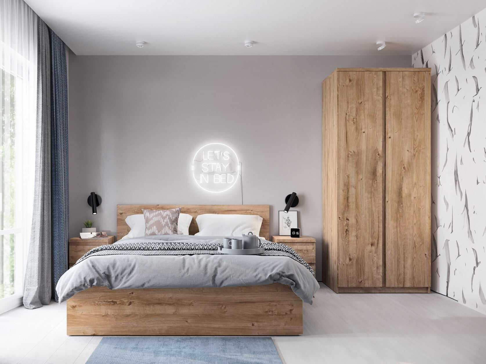 Soveværelses-sæt Merfere 124