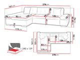 Hjørnesofa Comfivo 250