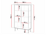 Bookcase Charlotte T105