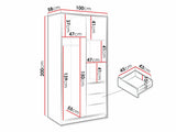 Wardrobe Honolulu D108