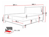 Continental bed Memphis 147