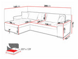 Hjørnesofa Comfivo 181
