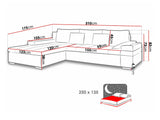 Hjørnesofa Comfivo 169