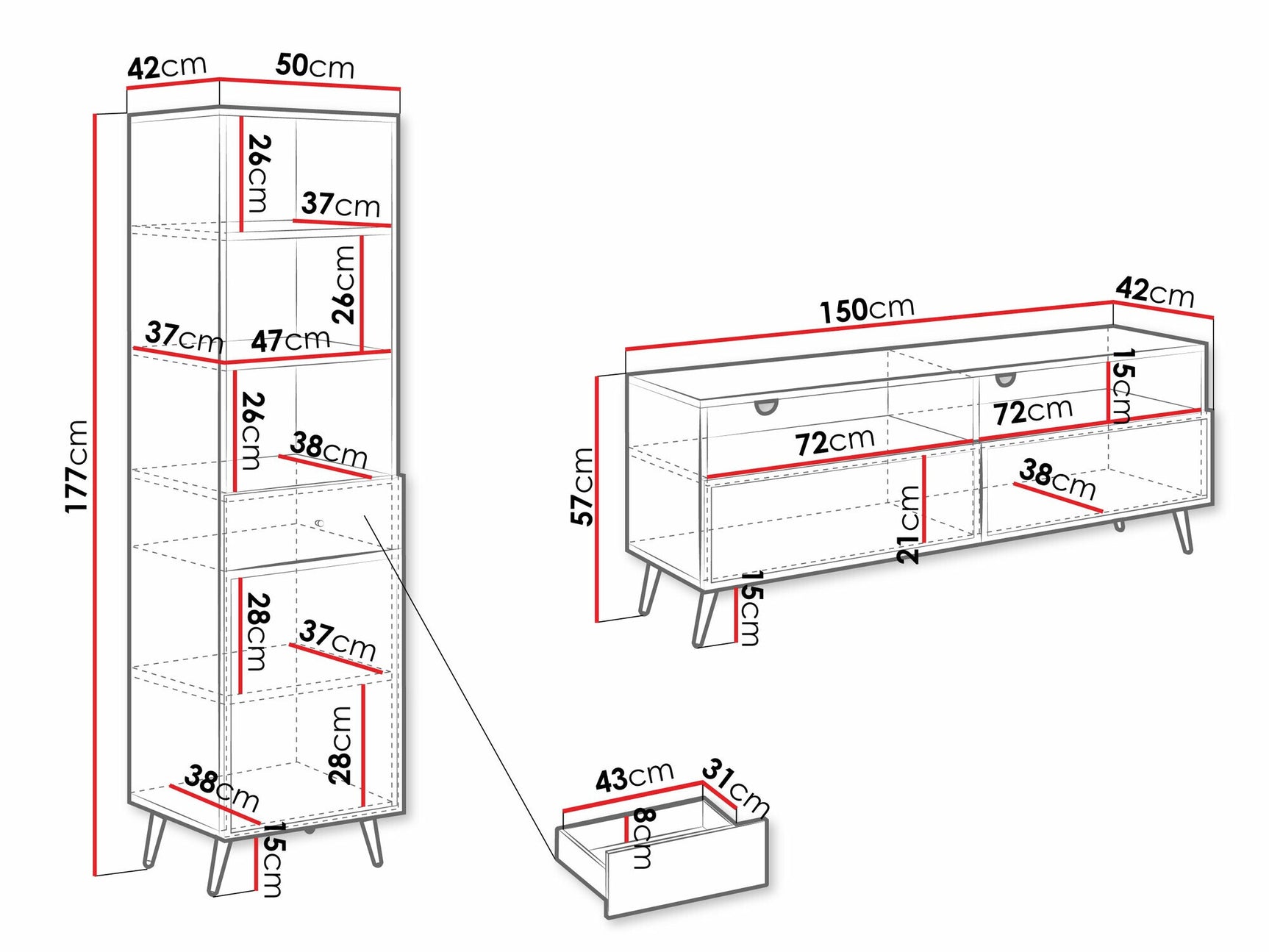Living room set Comfivo K110