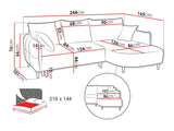 Hjørnesofa TrendyNest 101