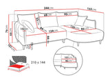 Hjørnesofa TrendyNest 101