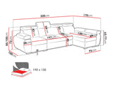 Hjørnesofa Columbus 227
