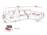 Hjørnesofa Columbus 227