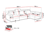 Hjørnesofa Columbus 227