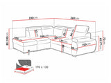 Hjørnesofa Columbus 228
