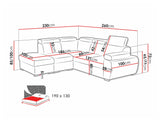 Hjørnesofa Columbus 228
