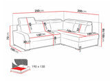 Hjørnesofa Etrcala 108