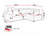 Hjørnesofa Etrcala 108