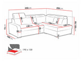 Hjørnesofa Etrcala 108