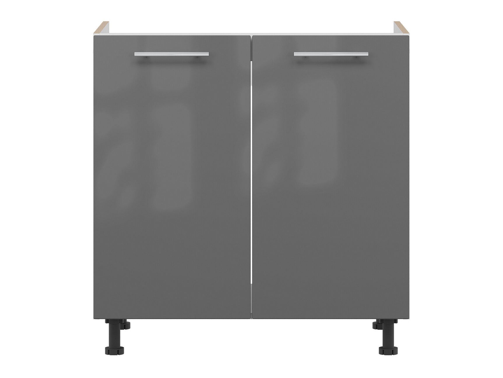 Modulopbygget vaskeskab med låger Tiffa Grey 125