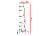 Display cabinet Charlotte Y106