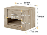 Sengebord Fresno T107