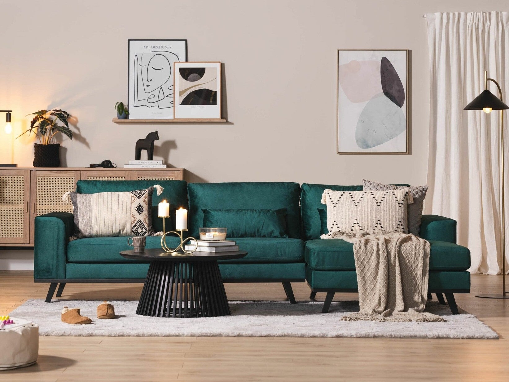 Hjørnesofa Floromo 105