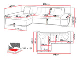 Hjørnesofa Comfivo 250
