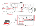 Hjørnesofa Comfivo 250