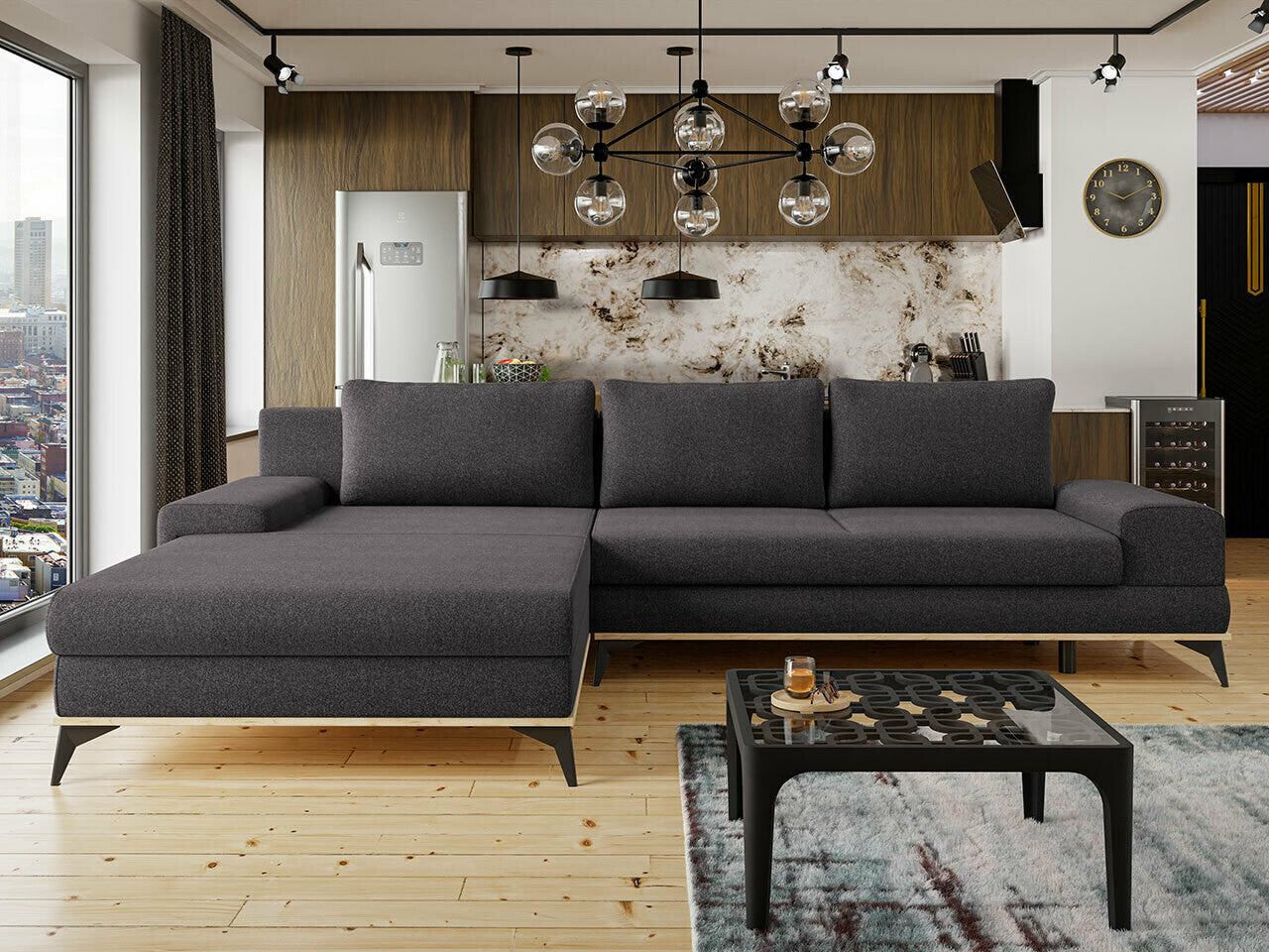 Hjørnesofa Lincoln 136