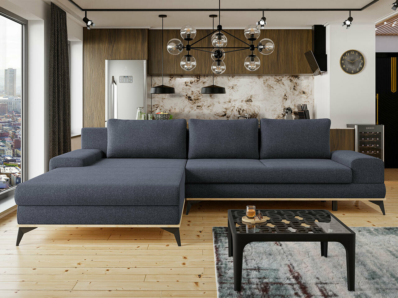 Hjørnesofa Lincoln 136