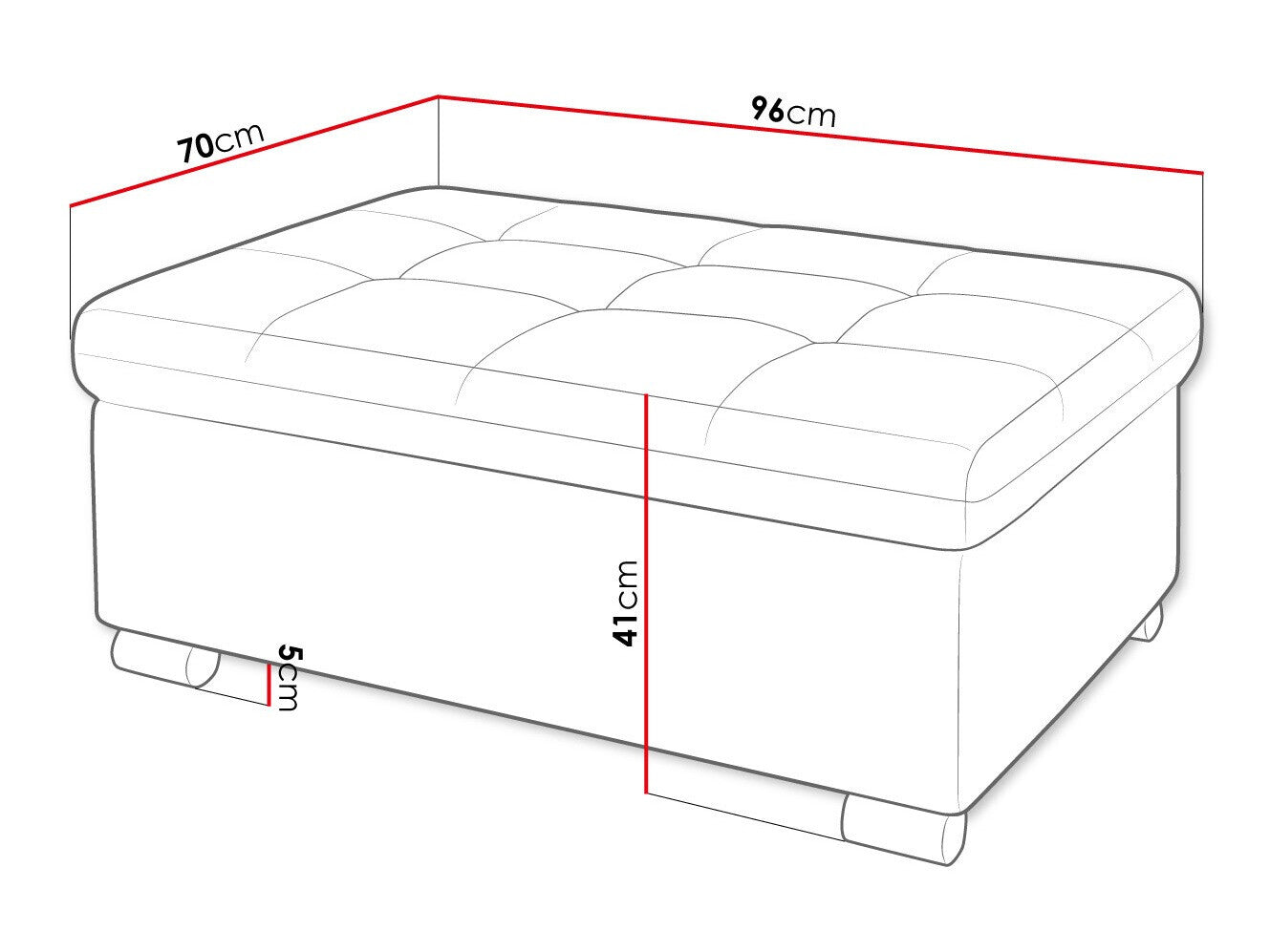 Polstret bænk Comfivo 118