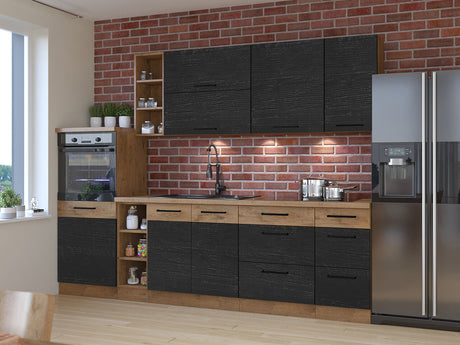 Dør til opvaskemaskine Wood Dark 115