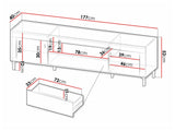 TV-bord Ogden S108