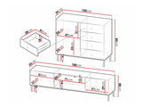 Living room set Comfivo AB106