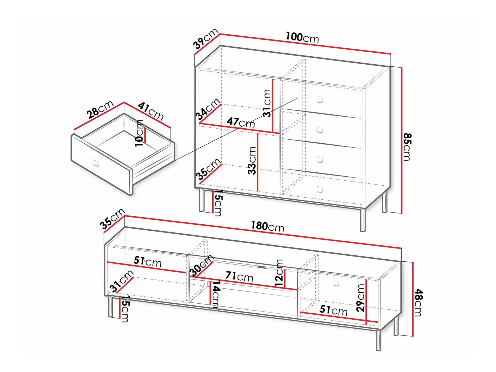 Living room set Comfivo AB106