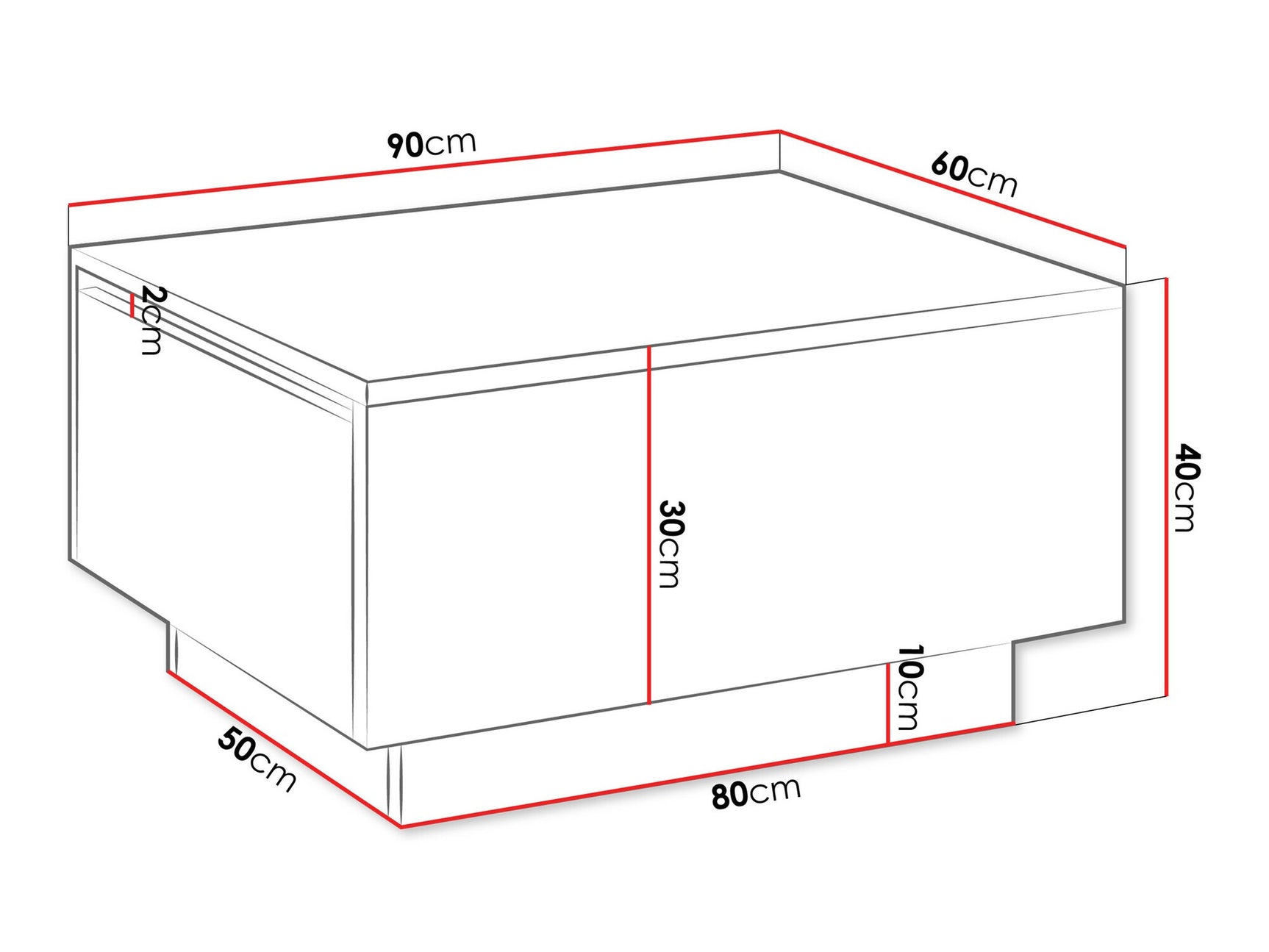 Sofabord Goodyear 134