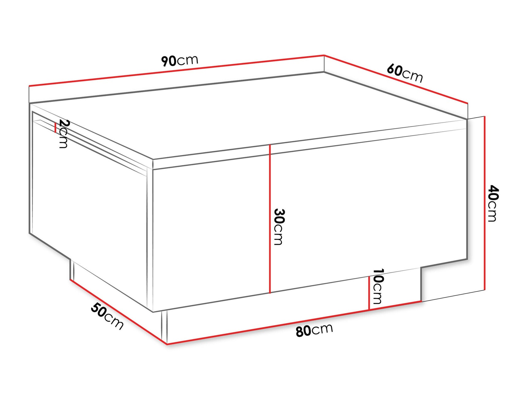 Sofabord Goodyear 134