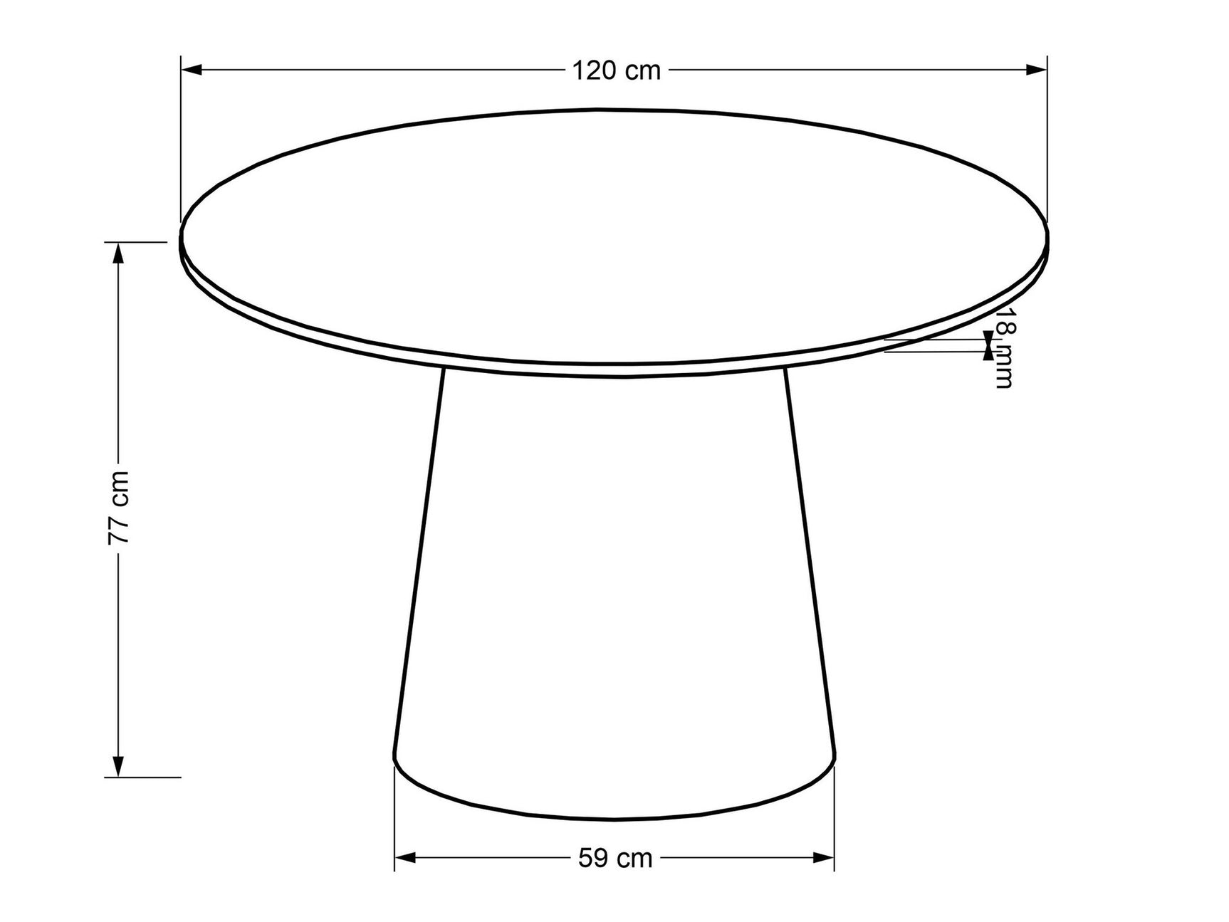 Spisestue-sæt Houston 1793
