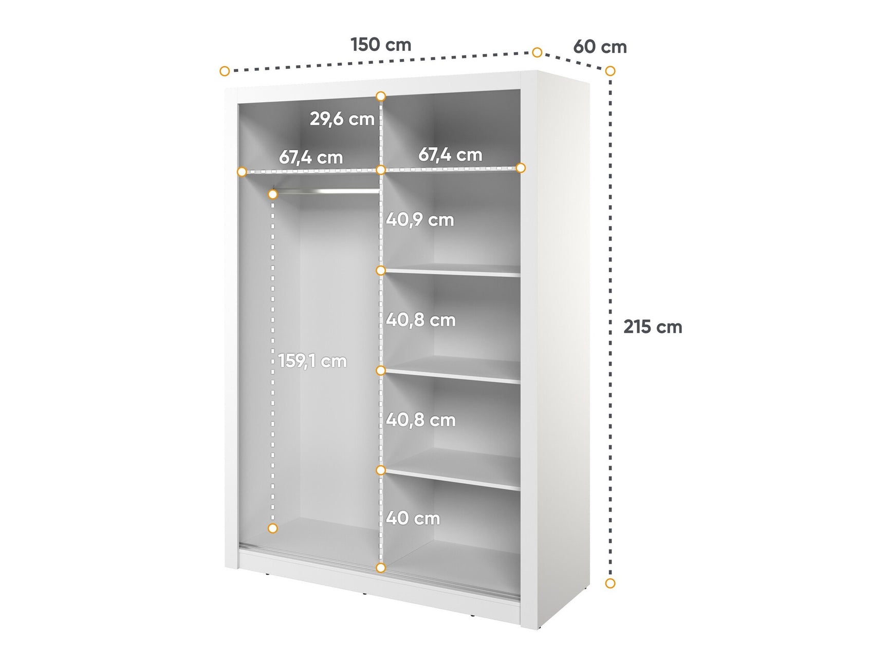 Garderobe Fresno 152