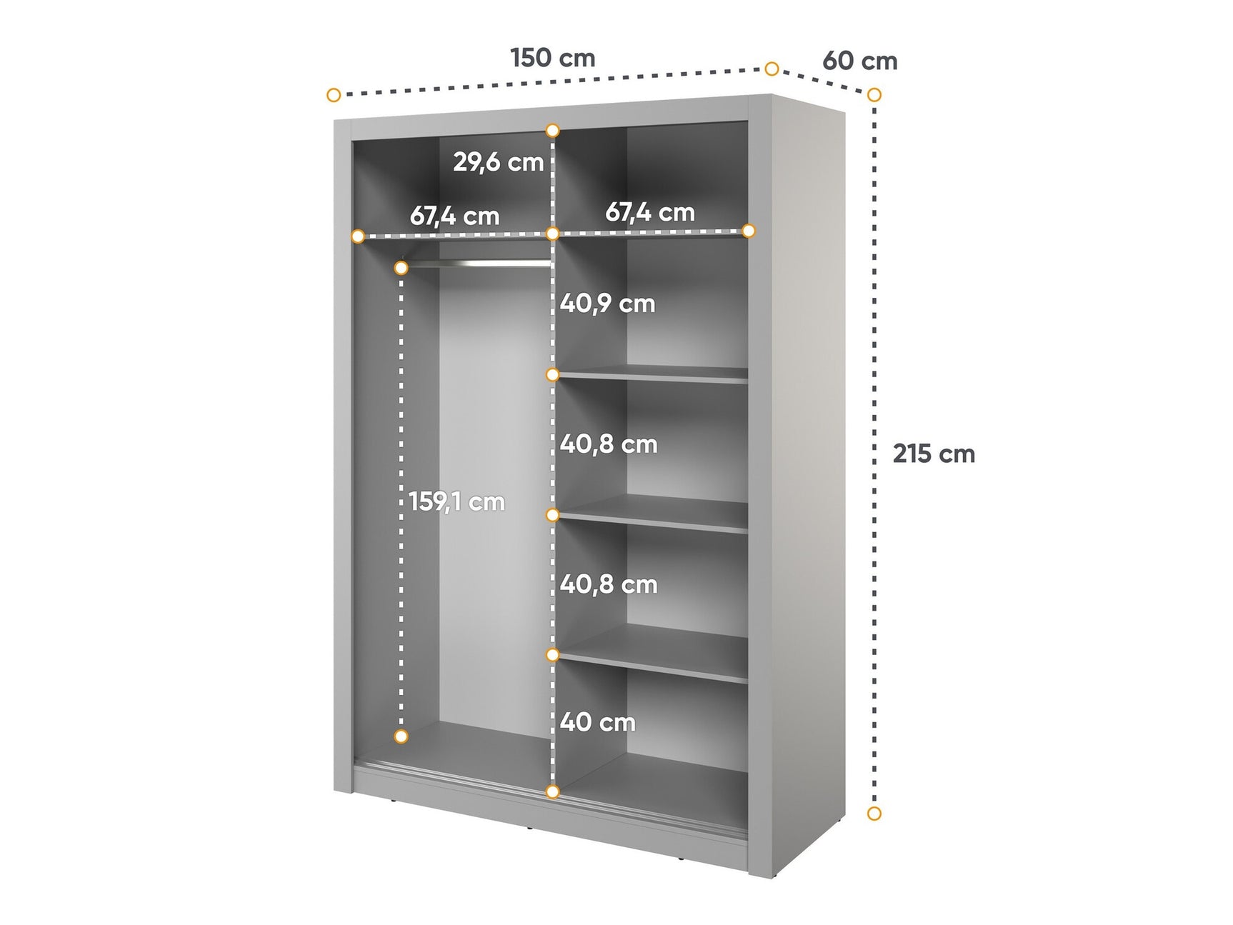 Garderobe Fresno 152