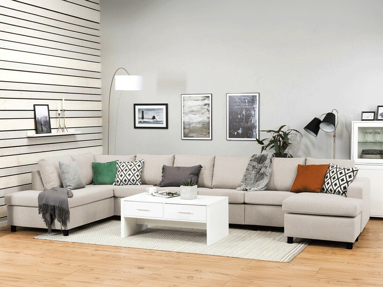 Hjørnesofa Scandinavian Choice Remavio 153