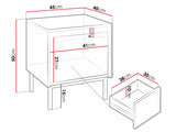 Bedside table Comfivo T105