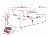 Sovesofa Lincoln 192