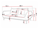 Sofa Lincoln 196