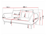 Sofa Lincoln 196