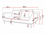 Sofa Lincoln 196