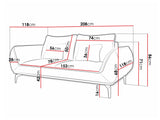 Sofa Lincoln 196