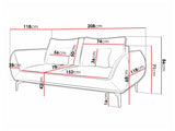 Sofa Lincoln 196
