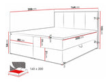 Continental bed Baltimore 147