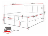 Continental bed Baltimore 147