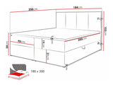 Continental bed Baltimore 147