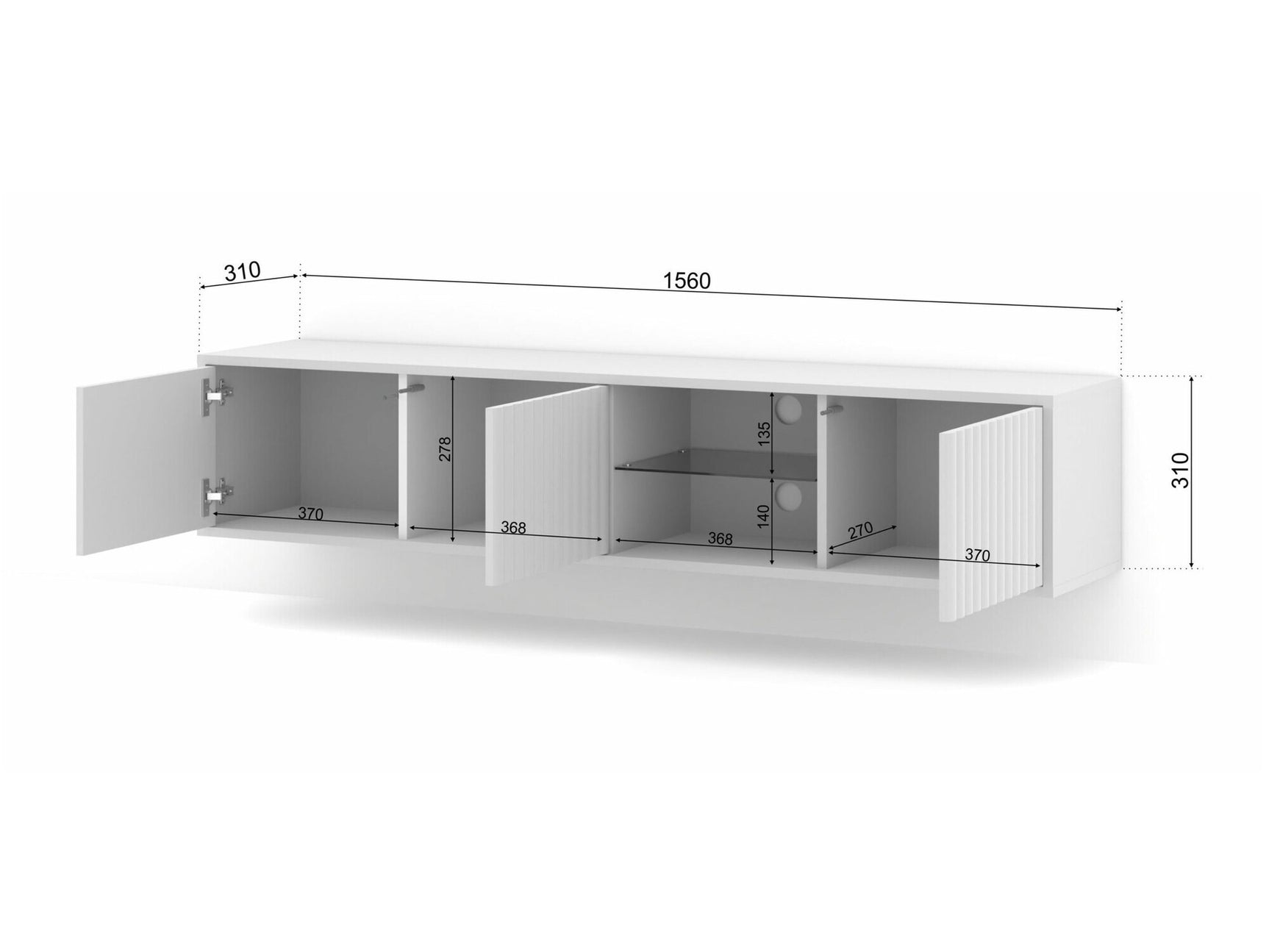 TV-bord Buffalo 181